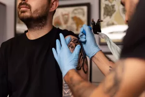 tattoo aftercare; fresh tattoo;