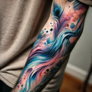 watercolor tattoos